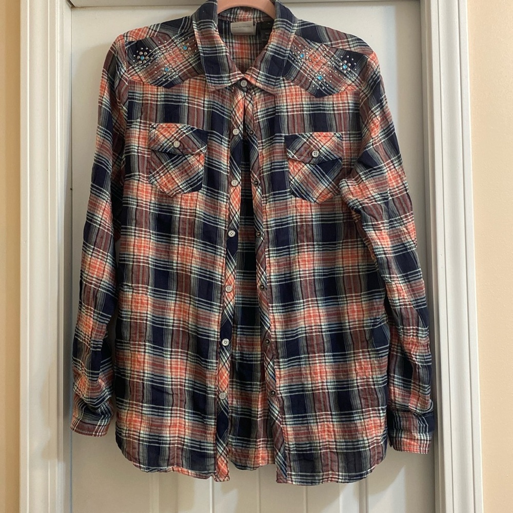 Harley Davidson Button Up